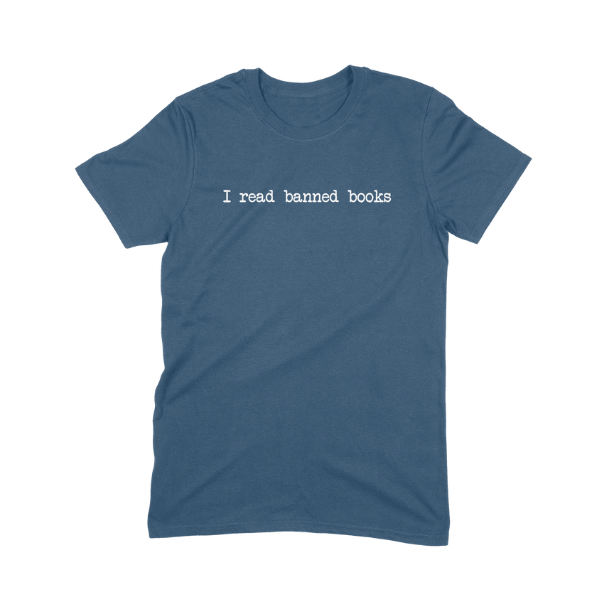 I Read Banned Books- Blue