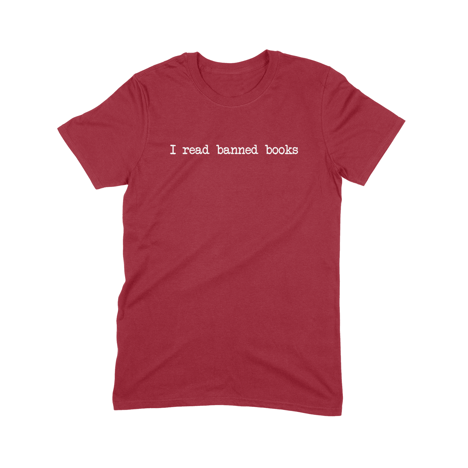 I Read Banned Books- Cardinal Red